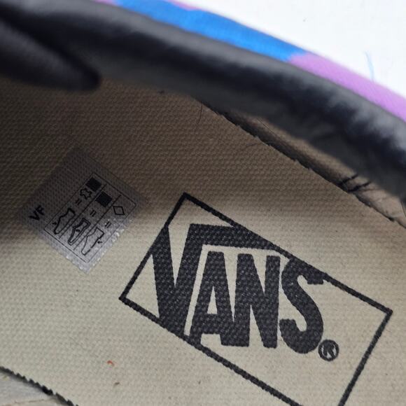 Vans Sneakers M-8.5 W-10 Streetwear Maximalist Indie Sleaze Colorblock Statement - Picture 5 of 7